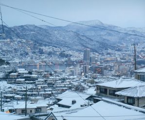 長崎の雪景色～Lian南が丘～