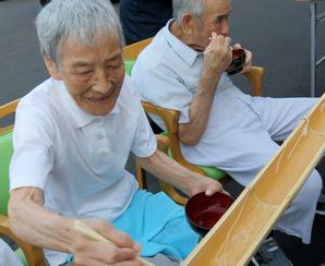 夕涼み会　行くわよ～　２番館