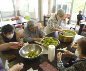 梅シロップづくり🍏たかのしの杜