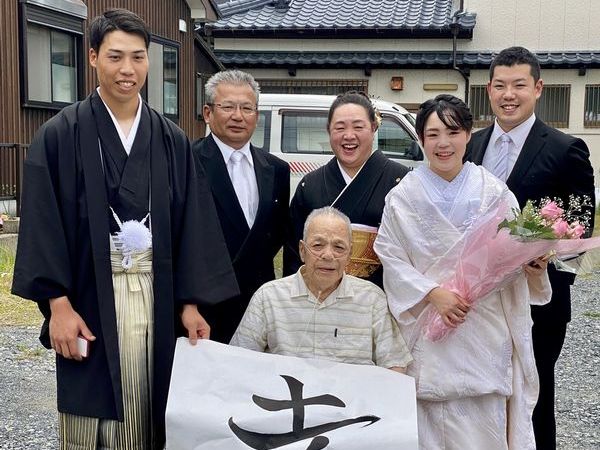 お孫様の晴れ姿👰nagomi