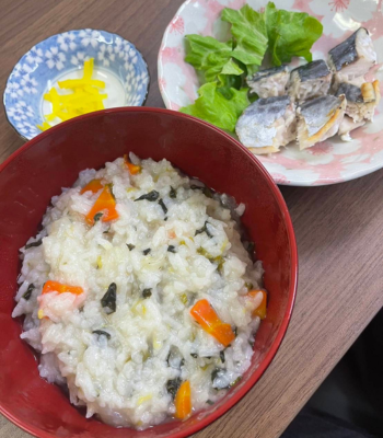 美味しい七草粥🍚たかのしの杜