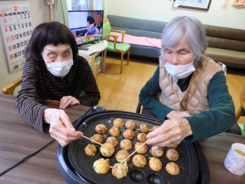 たこ焼き作り🐙2番館