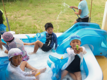 夏満喫！水遊び🛟スマイルKIDS