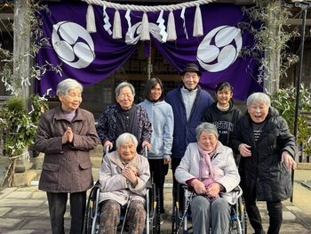 初詣⛩成人式👘たかのしの杜
