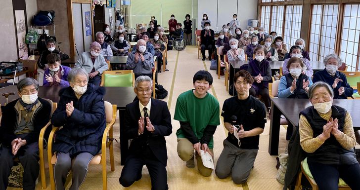 入社式🎊たかのしの杜