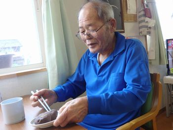 理事長からのおはぎ🍡２番館
