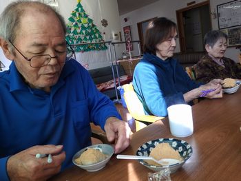 おはぎつくり🍡２番館