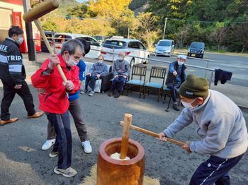 もちつき交流会⛄さんくす
