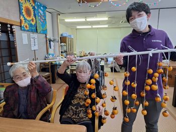 干し柿づくり🍎たかのしの杜