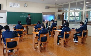 職業講話🏫上五島総務課