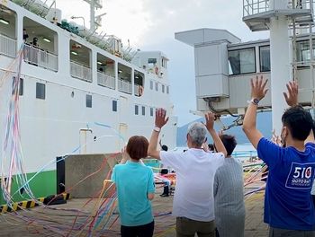 お見送り🚢上五島総務課