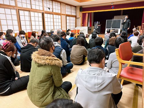全体会議🎤上五島総務課