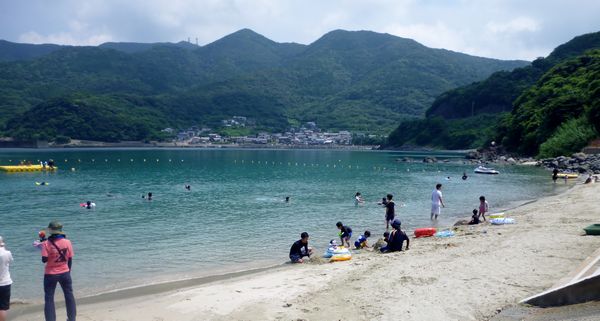 五島の夏、船崎の夏、in the Hunasaki beachi !