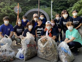 青砂ヶ浦トンネル清掃